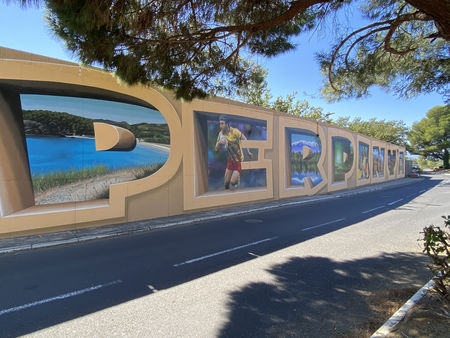 La frise sur Perpignan