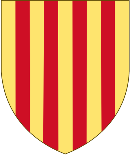 Blason des comtes de Barcelone