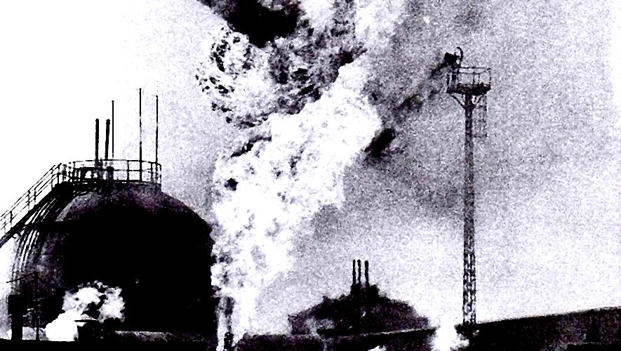 Explosion de gaz à Perpignan en juillet 1970